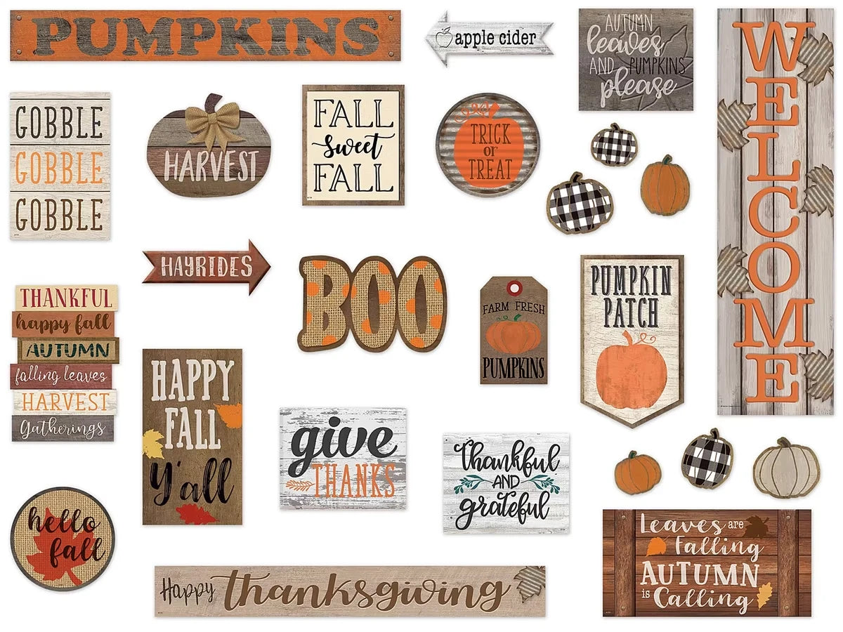 Home Sweet Classroom Fall Bulletin Board Set - US 5401