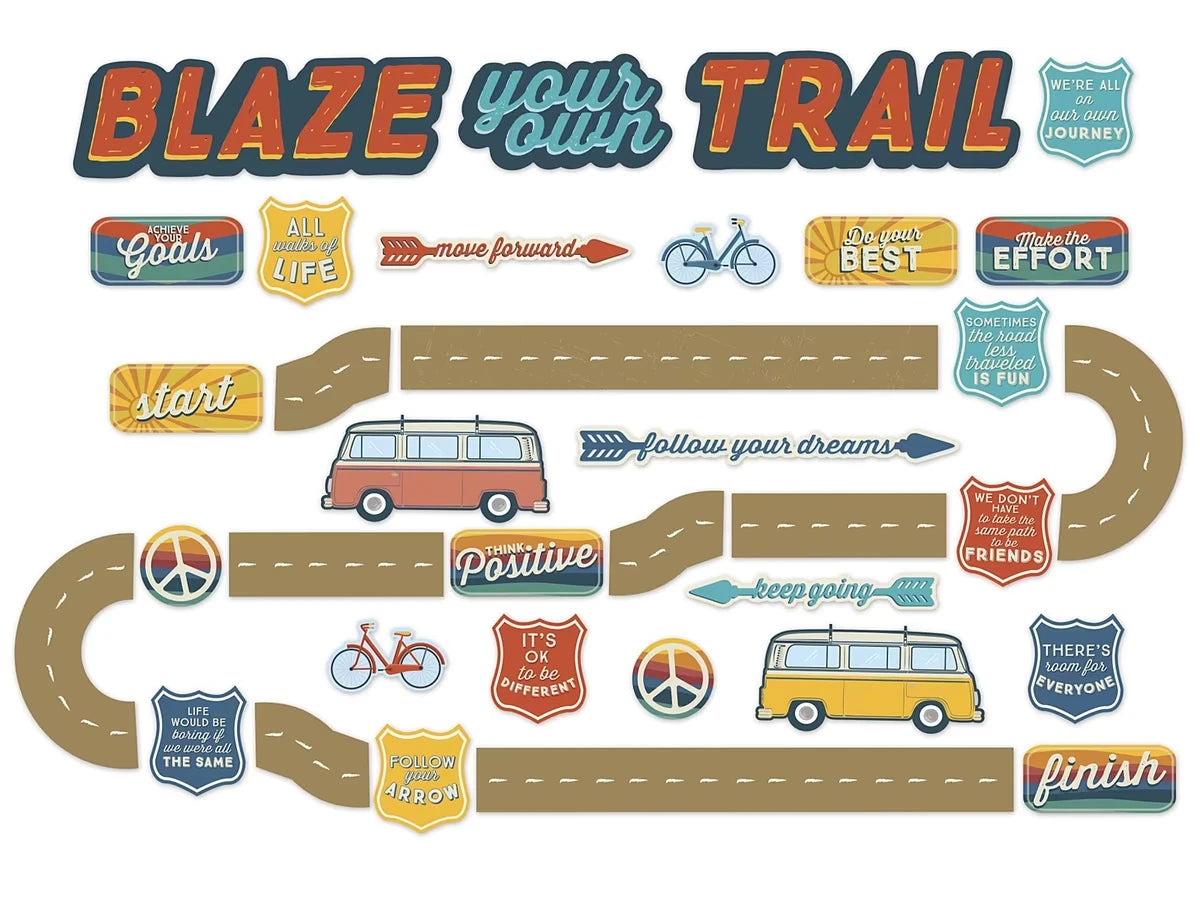 Adventurer Blaze Your Trail Bulletin Board Set - US 9596