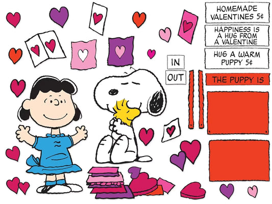 Peanuts® Valentine’s Day Bulletin Board Set - US 1719