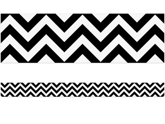 Black Chevron Border - US 2349