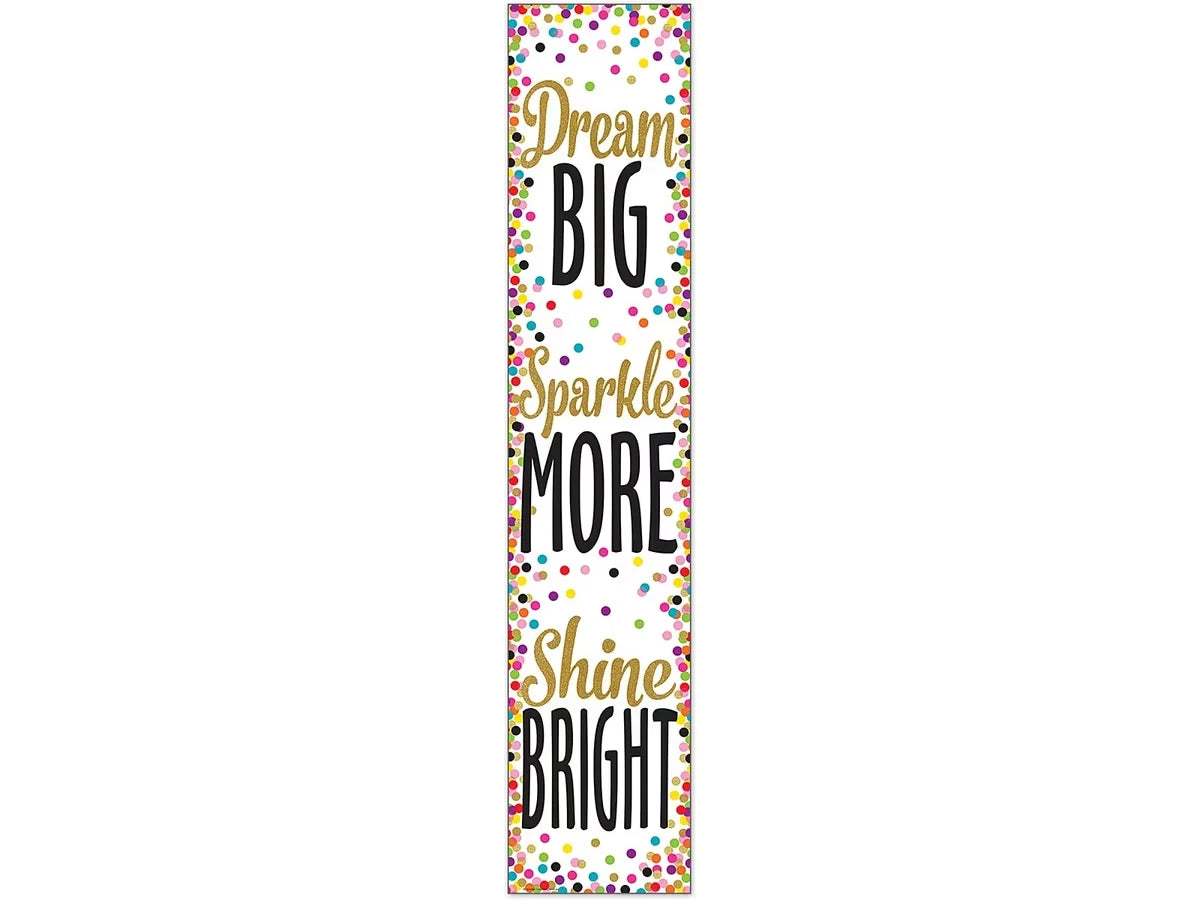 Confetti Motivational Banner - US 9936