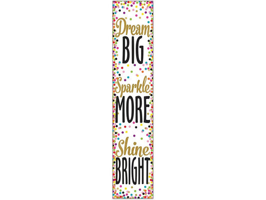 Confetti Motivational Banner - US 9936