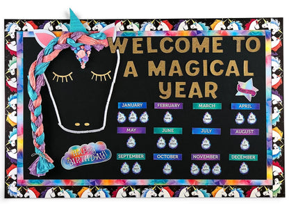 Mystical Magical Unicorn Border - US 8185