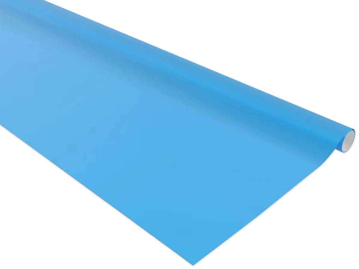 Light Blue Flameless® Paper Roll - US 5136