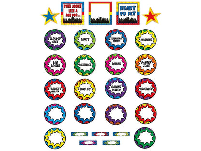 Superhero Classroom Management Bulletin Board Set - US 2526