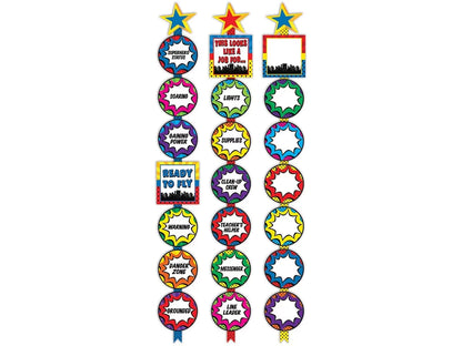 Superhero Classroom Management Bulletin Board Set - US 2526