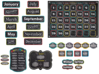 Chalk It Up! Calendar Bulletin Board Set - US 5588