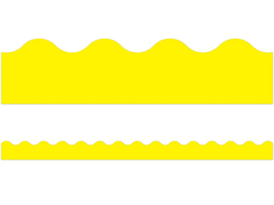 Yellow Scalloped Border - US 4204