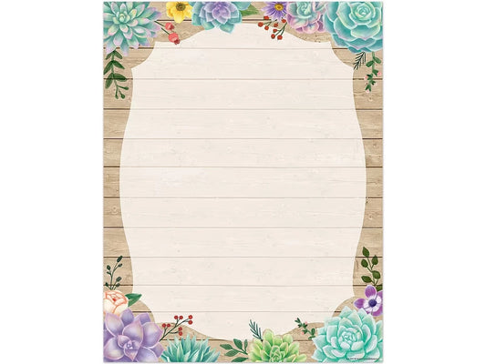 Rustic Bloom Blank Poster - US 9748