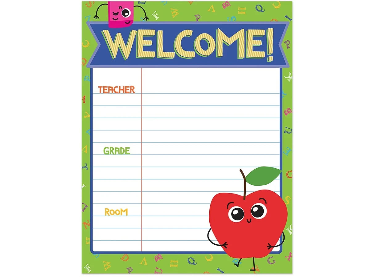 School Tools Welcome Poster - US 5360