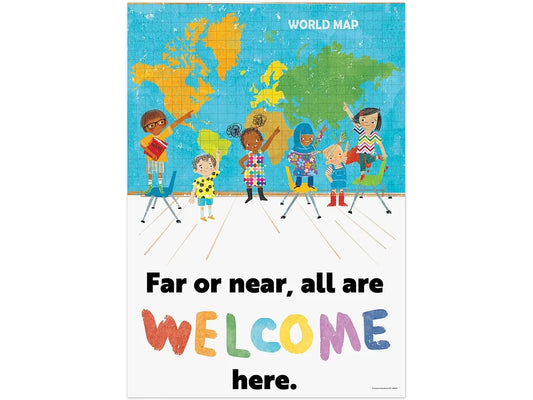 Far or Near, All Are Welcome Here Poster - US 3125