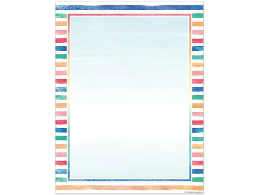 Watercolor Blank Poster - US 6454