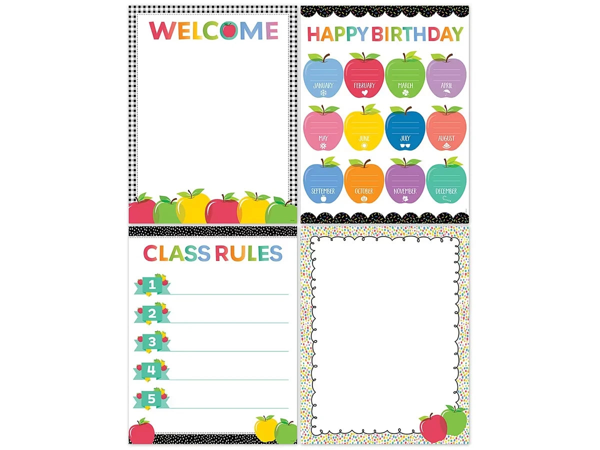 Apple Time Classroom Essentials Poster Pack - US 5062