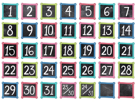 Chalk It Up! Calendar Mini Accents - US 4357