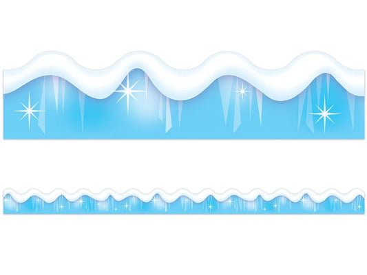 Snow & Ice Scalloped Border - US 9235