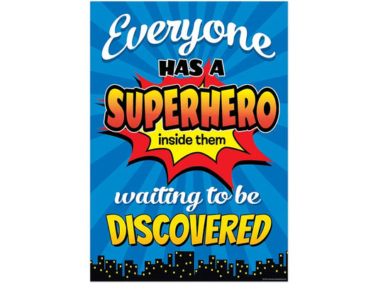 Superhero Waiting to Be Discovered Poster - US 9998