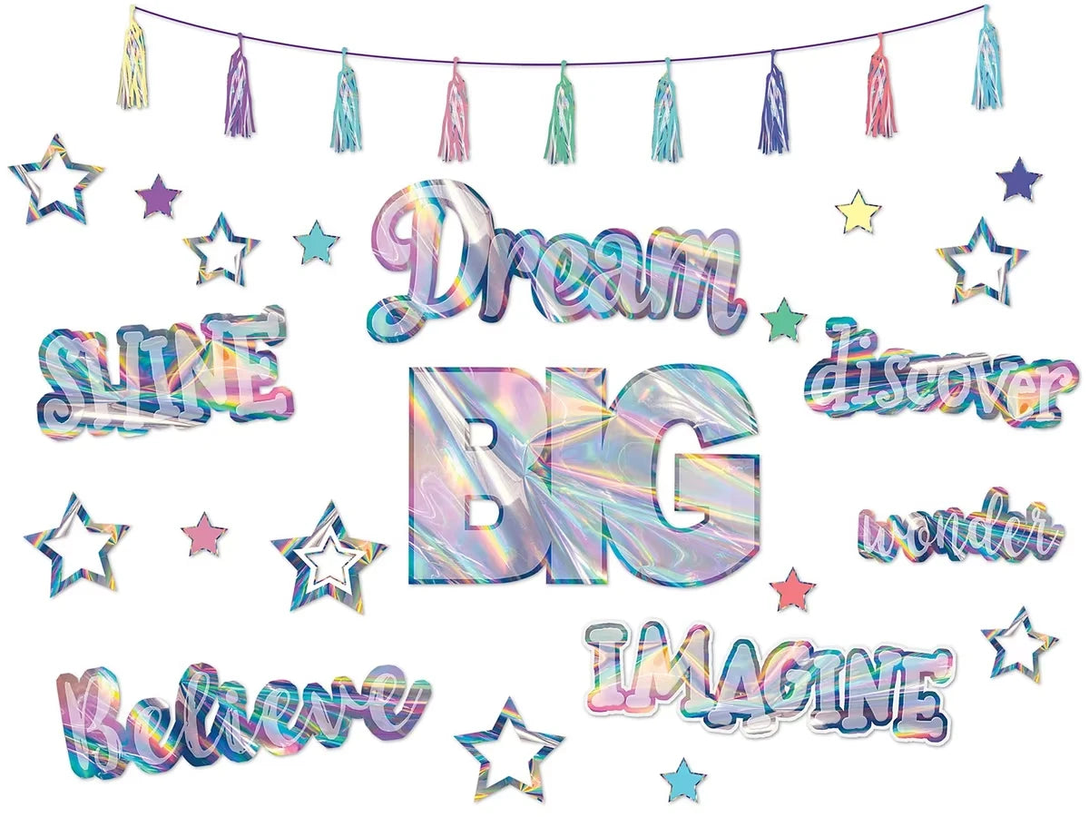 Iridescent Dream Big Bulletin Board Set - US 4842
