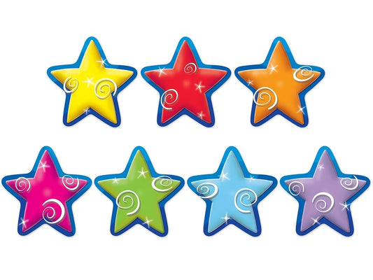 Colorful Star Mini Accents - US 6810