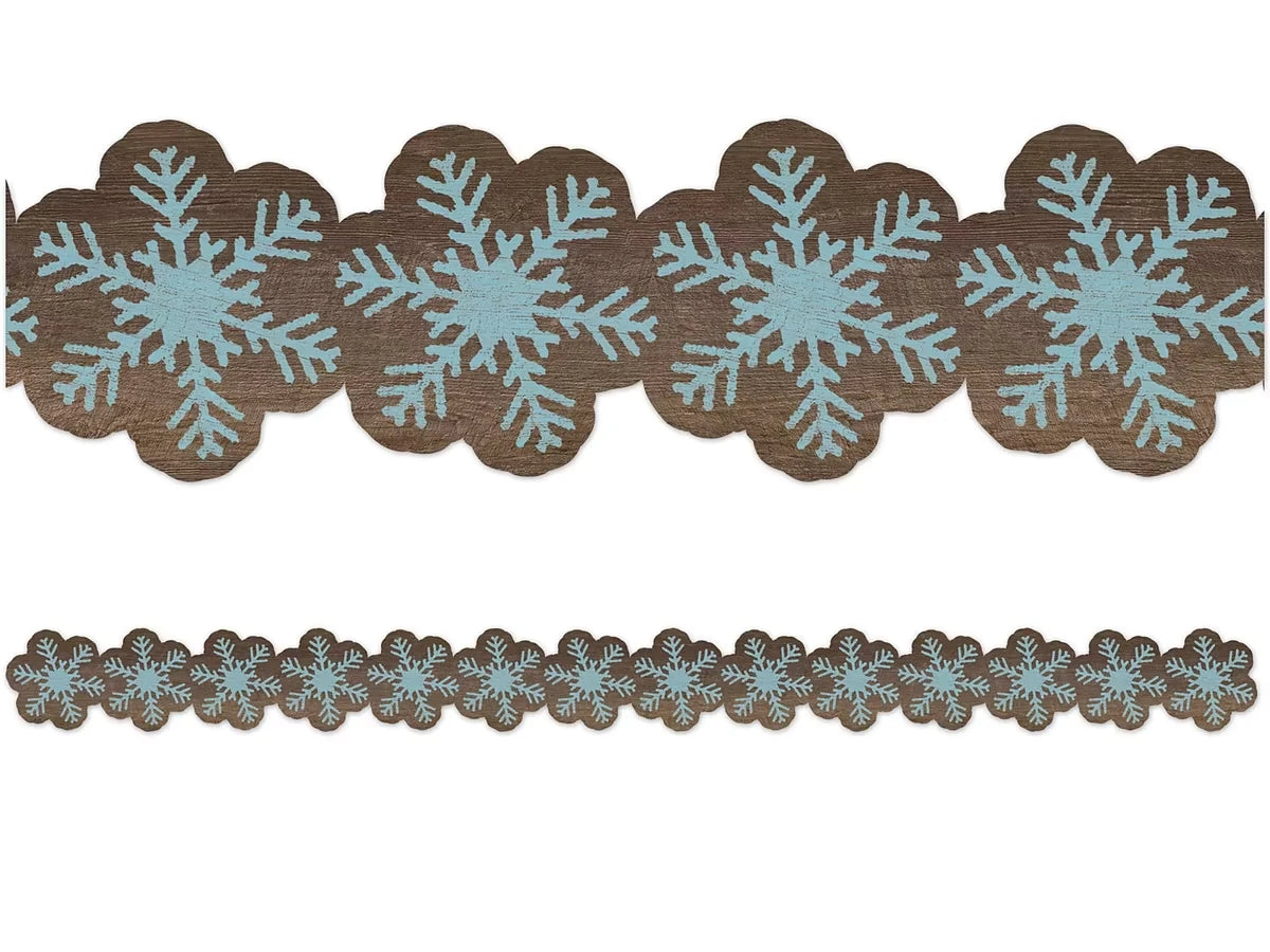 Home Sweet Classroom Snowflake Border - US 4355