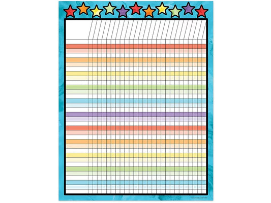 Celebrate Learning Incentive Chart - US 8160