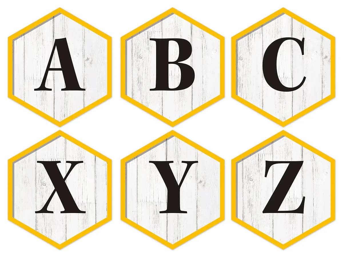 The Hive 4" Punch-Out Letters - US 4931