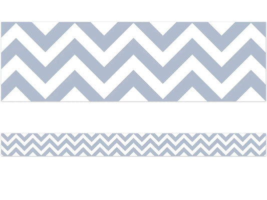 Slate Gray Chevron Border - US 3138