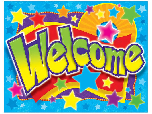 Bright Stars Welcome Poster - US 4585