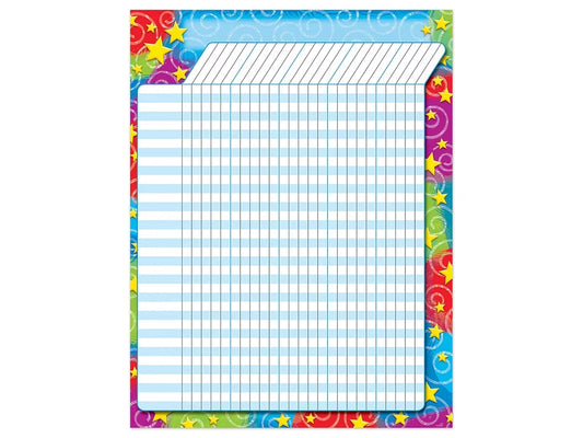 Stars & Swirls Incentive Chart - US 3272