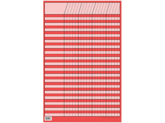 Red Small Incentive Chart - US 9705