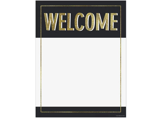 Sparkle & Shine Welcome Poster - US 4123