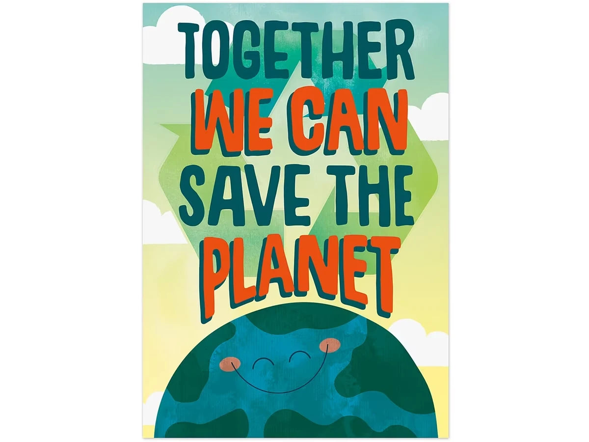 Together We Can Save the Planet Poster - US 7202