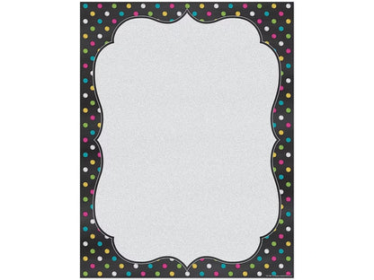 Chalkboard Brights Blank Poster - US 5296
