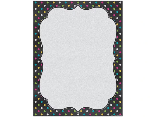 Chalkboard Brights Blank Poster - US 5296