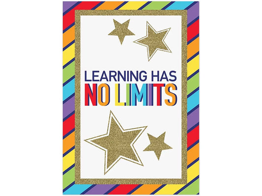 Sparkle & Shine Learning Has No Limits Poster - US 5767