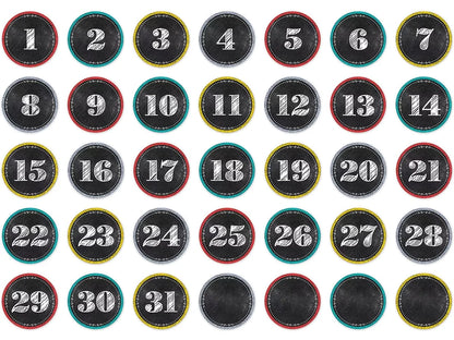 Chalk It Up! Calendar Mini Accents - US 7053