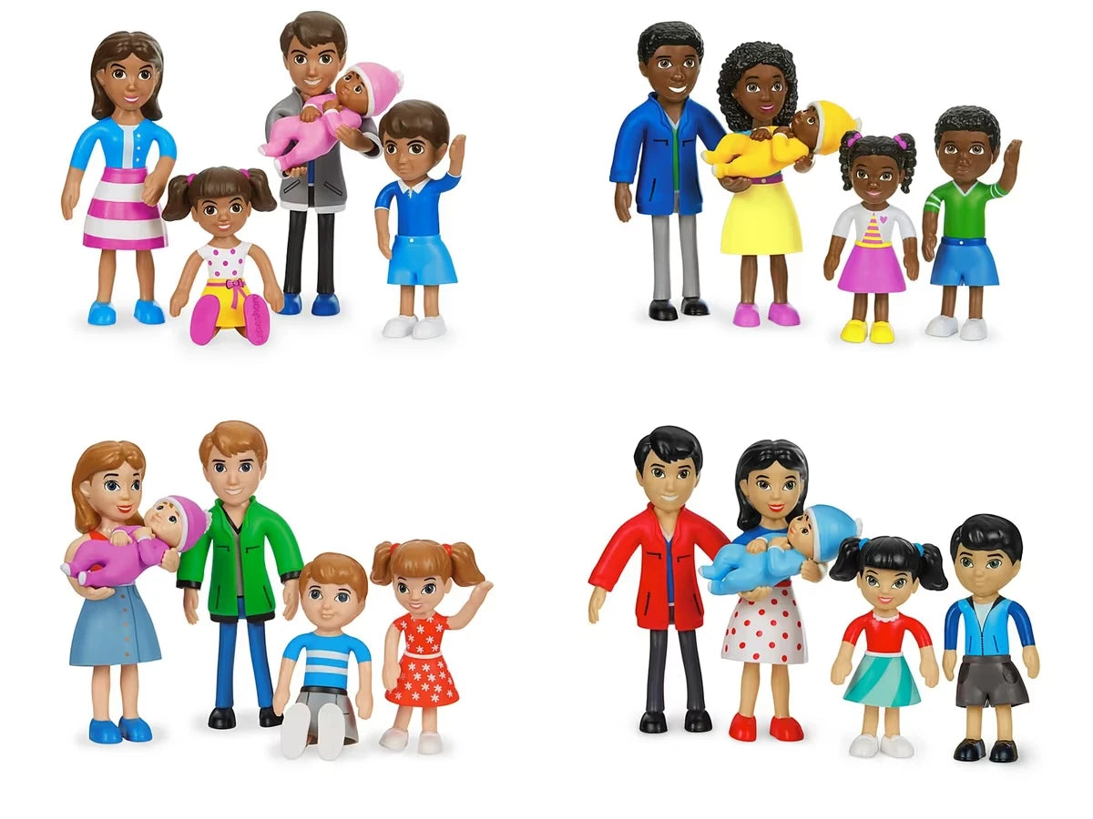 Lakeshore Pose & Play Families - Complete Set - US 5224