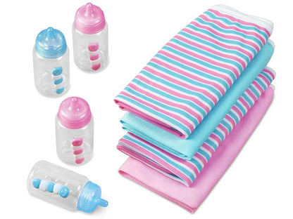 Baby Doll Blankets & Bottles - US 1053