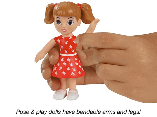 Lakeshore Pose & Play Dolls - Caucasian Family - US 4229
