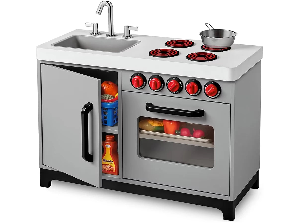 Real-Style Cook & Play Kitchen - US 7877