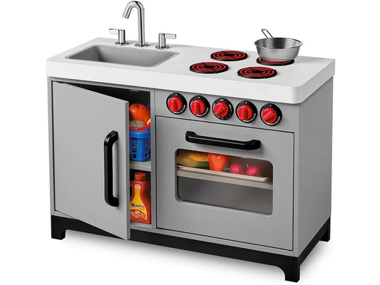 Real-Style Cook & Play Kitchen - US 7877