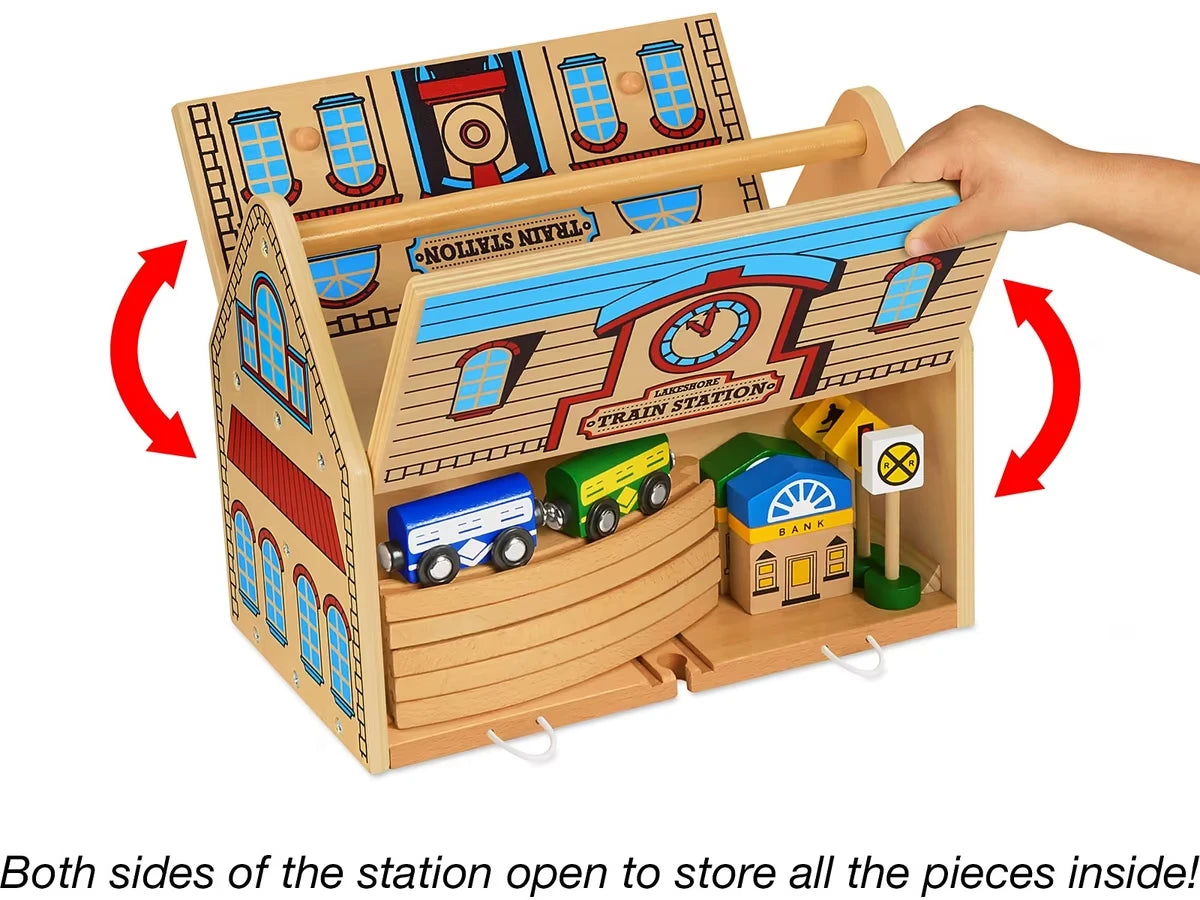 Take-Along Train Station - US 1717
