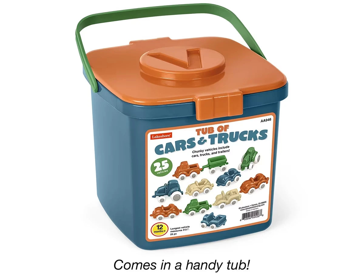 Tub of Cars & Trucks - US 8157