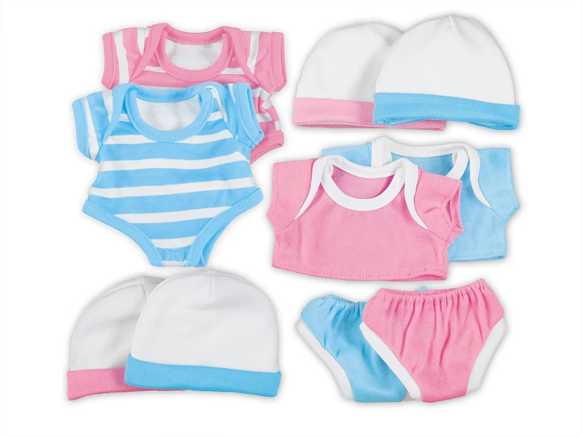 Bedtime Clothes for 10" Newborn Dolls - US 4690