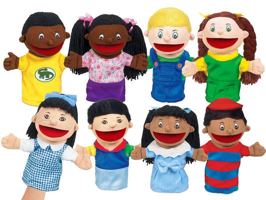 Let’s Talk! Kid Puppets - Complete Set - US 9951