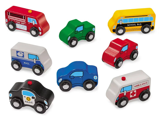 Around Town Vehicles - Set of 8 - US 6507