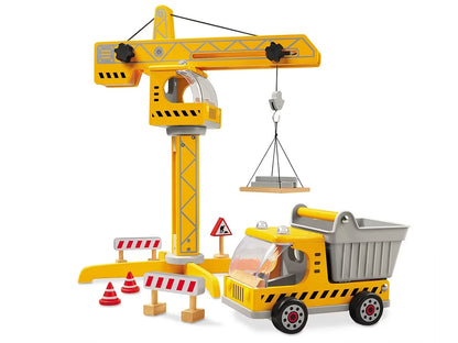 Real-Working Construction Crane - US 9141