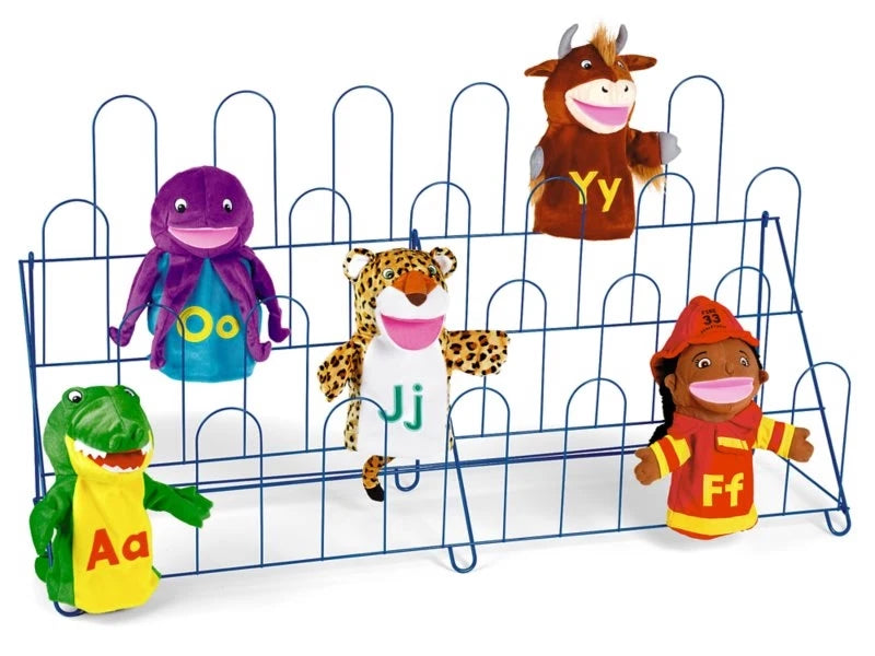 Machine-Washable Alphabet Puppet Set - US 2896