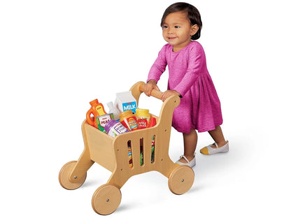 Little Shoppers! Wooden Walker - US 6055