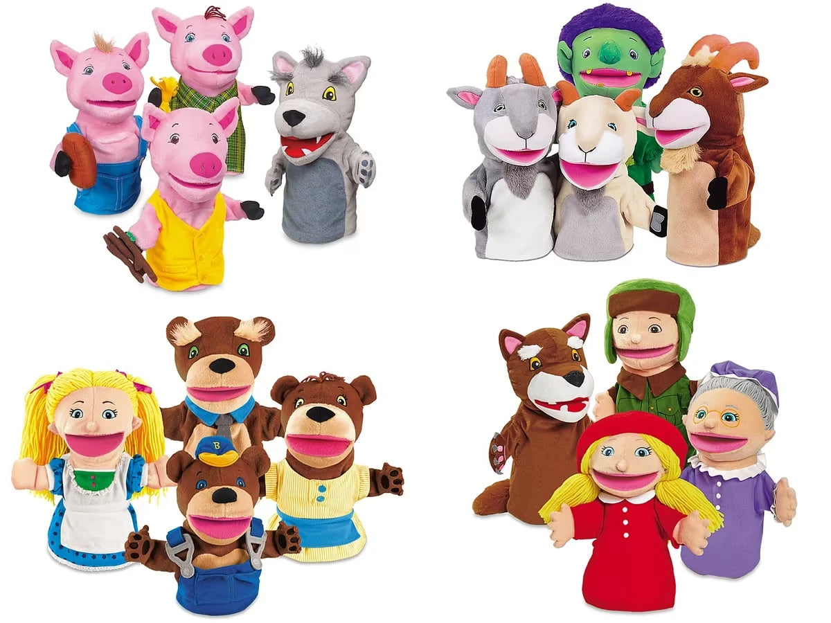Let’s Talk! Storytelling Puppets - Complete Set - US 6556