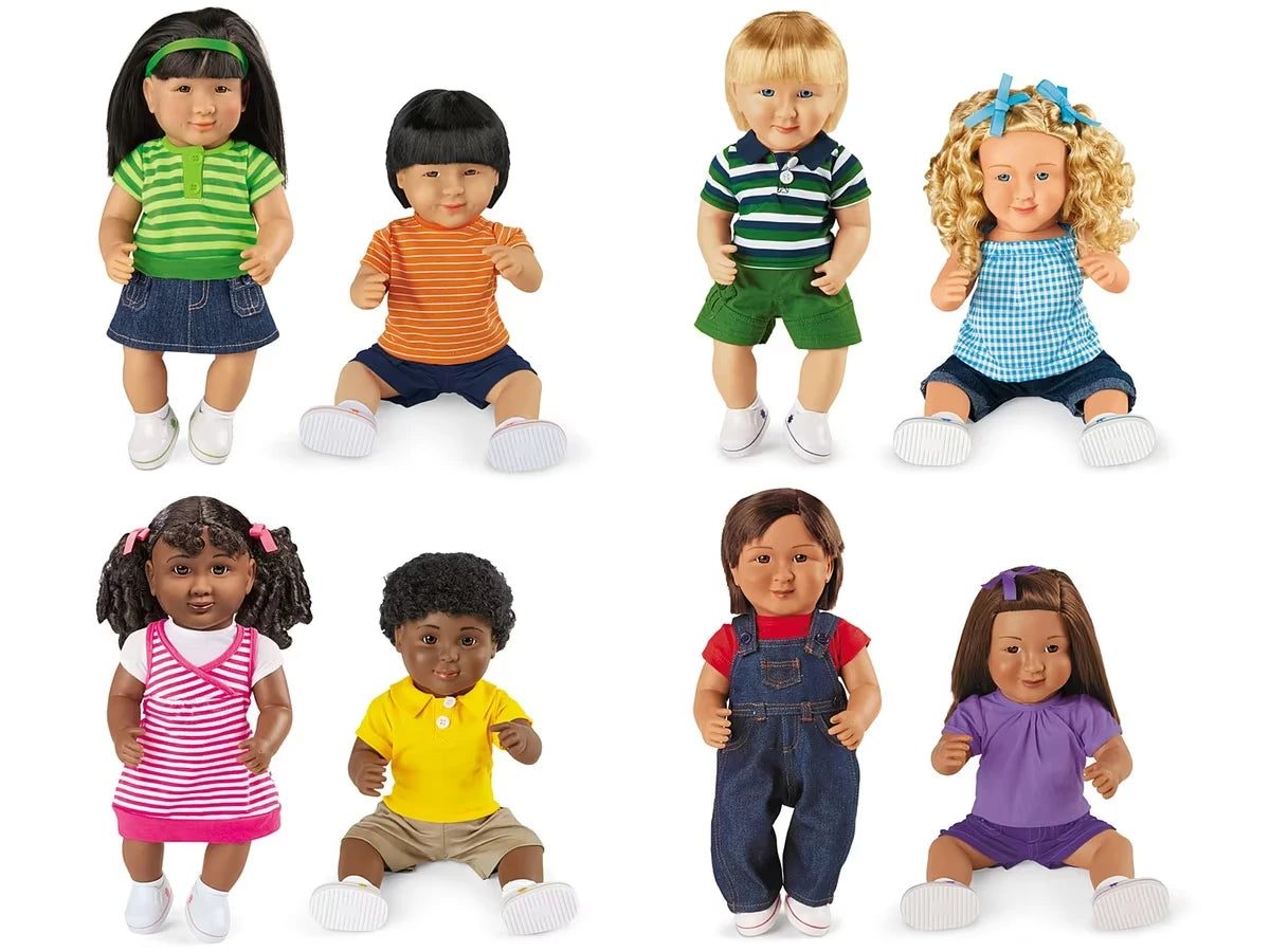 Lakeshore Multi-Ethnic School Doll Set - US 7518